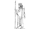 Assyrian soldier with bow